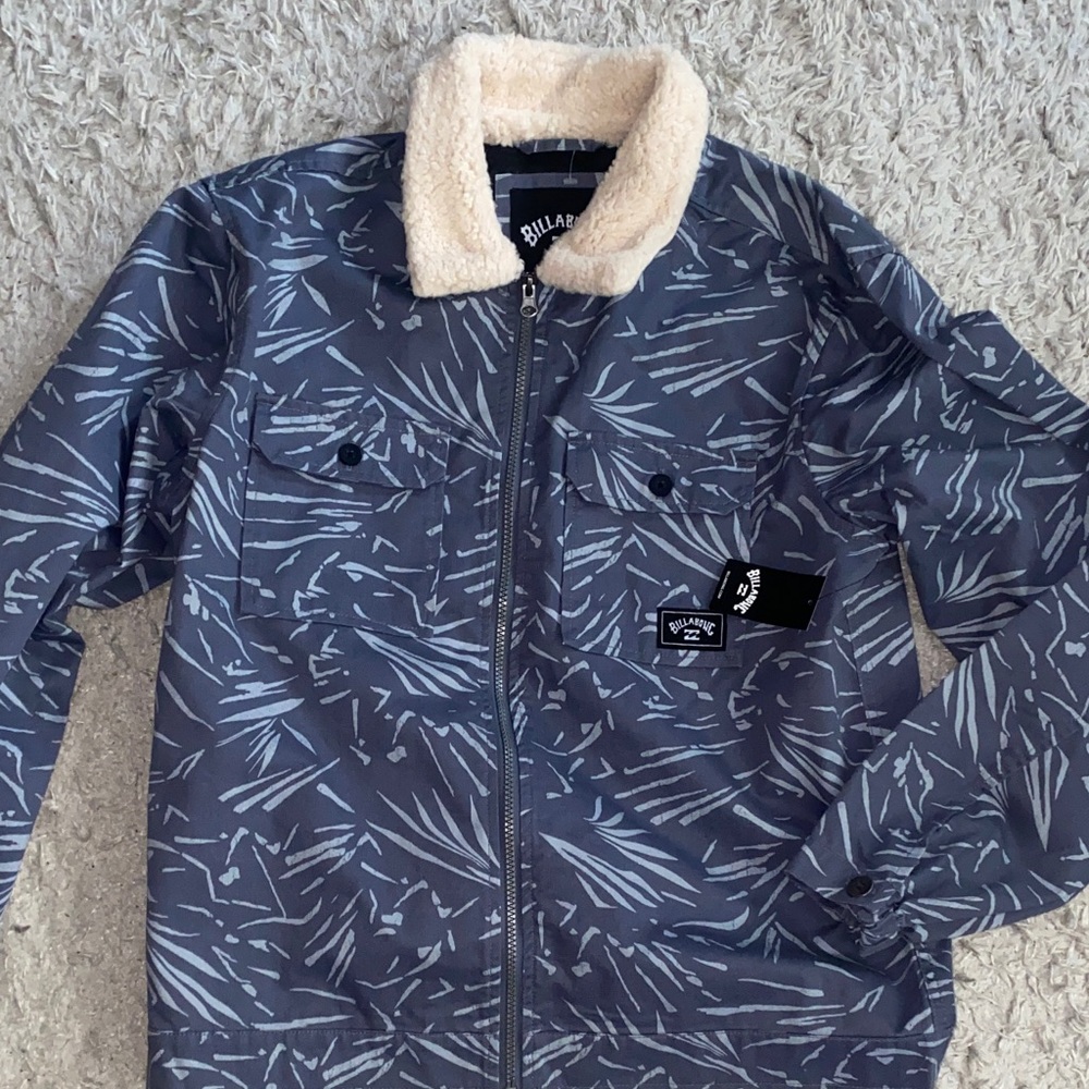 Billabong Men’s Patterned Jacket - Picture 1 of 6
